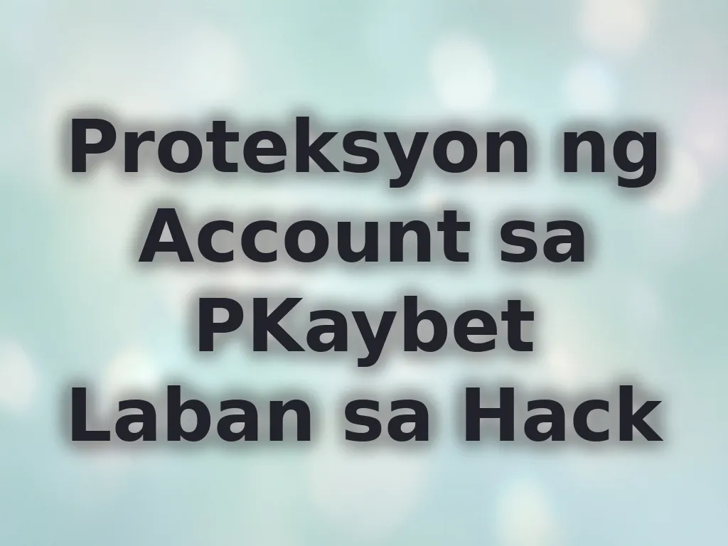 Account protection tips